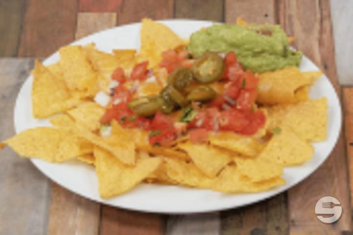 Nachos mit Guacamole - Papa Burrito