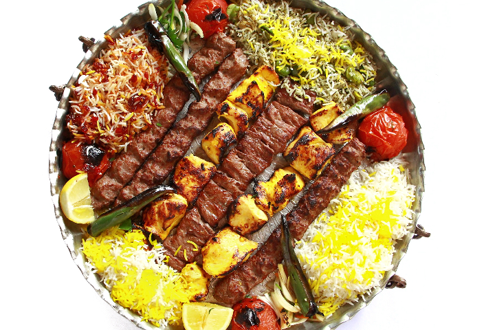 Mixed Kebab Plate For 3 People - Restaurant Shiraz