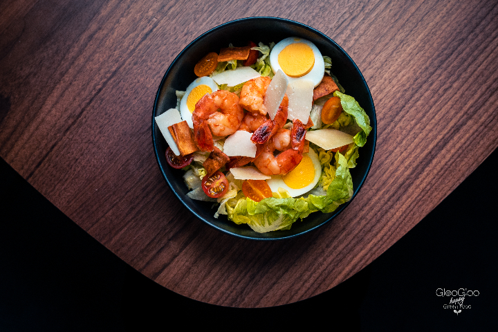 Salade César Crevettes - GlooGloo Happy Green Food