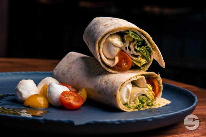 Wrap Tomates Mozzarella - GlooGloo Happy Green Food