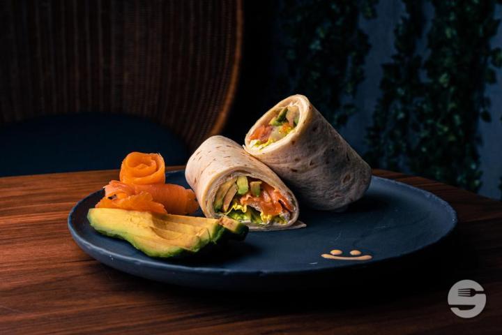 Wrap Saumon - GlooGloo Happy Green Food