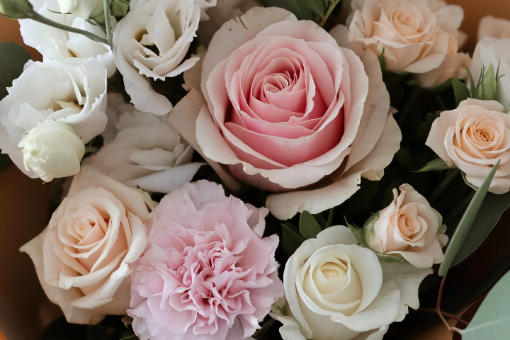 Bouquet surprise pastel du fleuriste