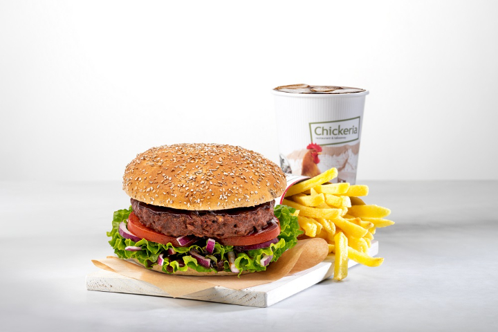 Vegan Burger Menu - Chickeria - Langstrasse