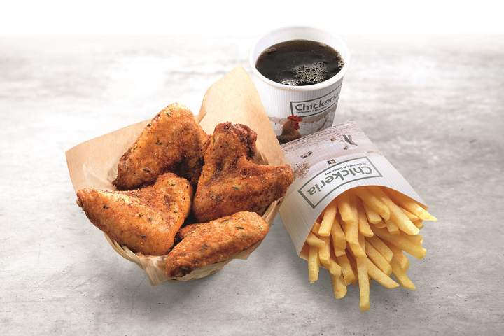 Poulet Flügeli Menü - Chickeria - Langstrasse