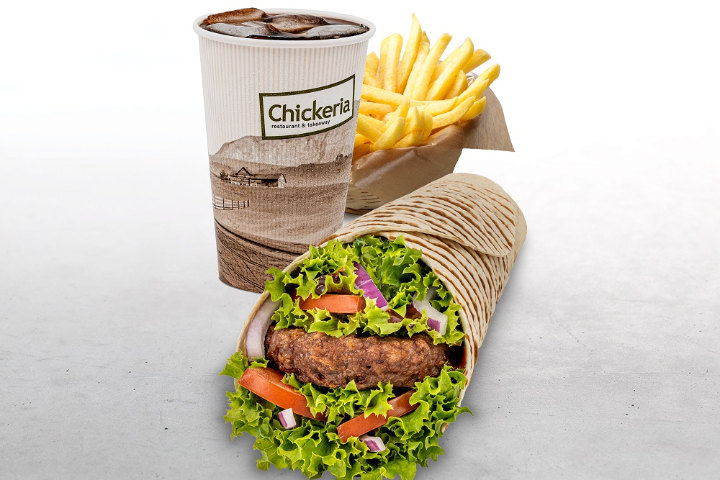 Vegan Wrap Menu - Chickeria - Langstrasse