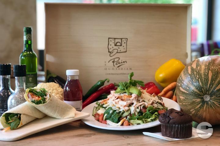 Menu Corporate Wrap - Le Pain Quotidien