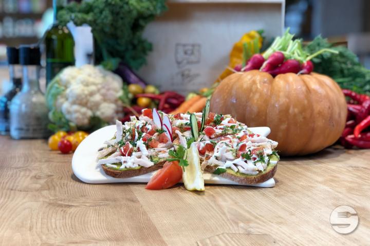 Tartine Poulet Rôti & Guacamole - Le Pain Quotidien