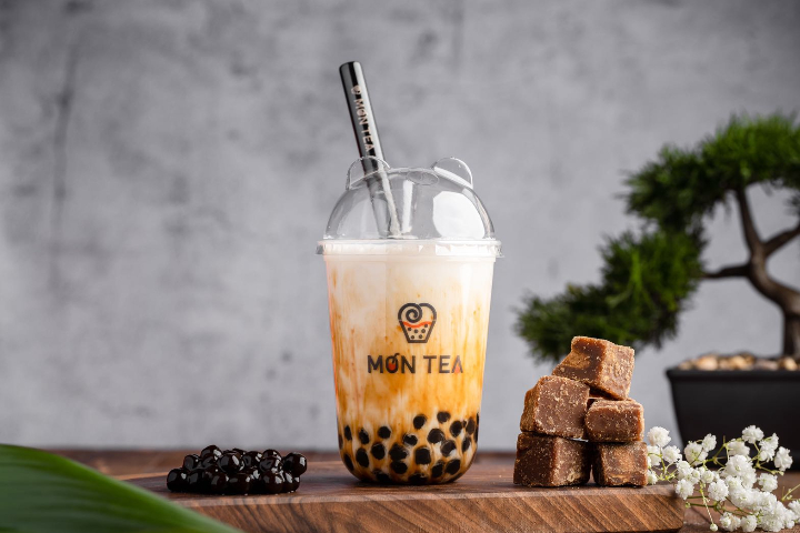 Brown Sugar Milk without Tea - Mon Tea