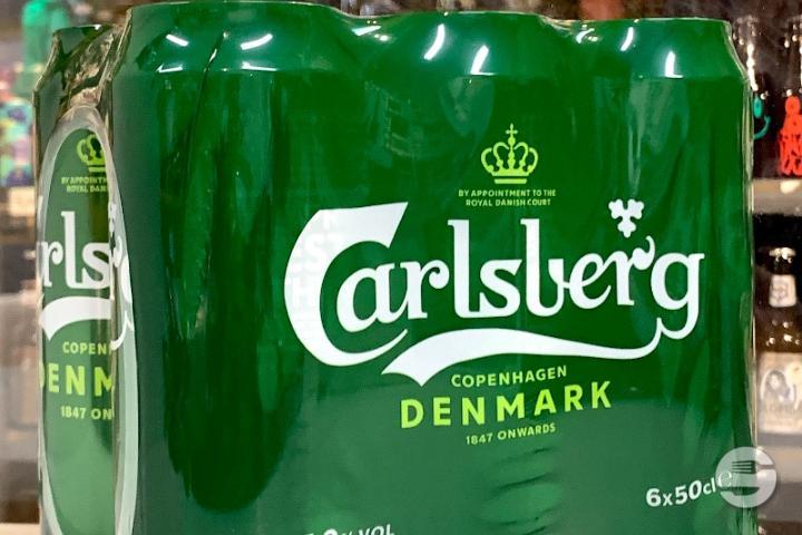 Carlsberg-Biere 6x 50 cl