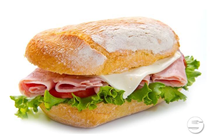 Preparato con mozzarella, prosciutto e salsa a scelta - Pizza Kebab Time