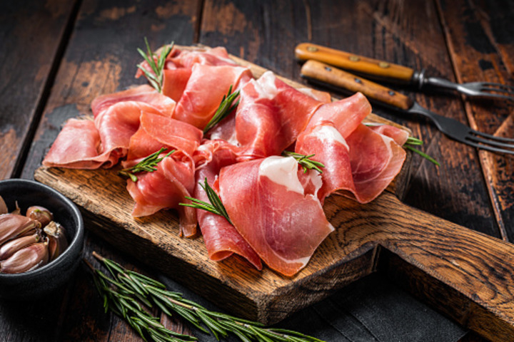 Prosciutto di Parma - Pizzeria Piazza