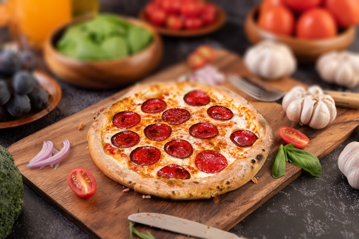 Pizza don Giovanni (scharf) - Pizzeria Piazza