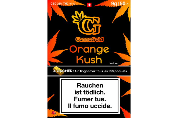 CANNAGOLD ORANGE KUSH - 9g