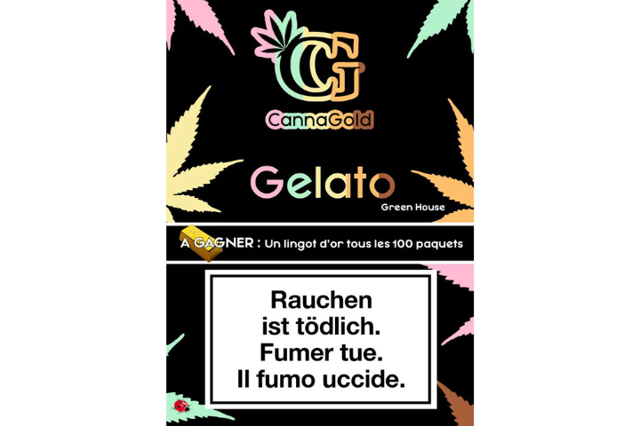 CANNAGOLD Gelato - Greenhouse - 10g