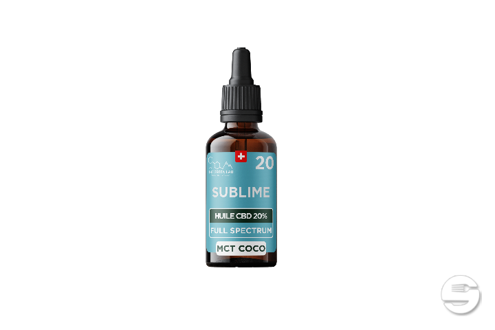 [THE GREEN LAB] Huile MCT Full Spectrum THC<1% CBD<20% - 10ml