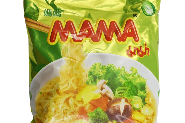 MAMA NOODLES SAVEUR DE LÉGUMES 🍆 