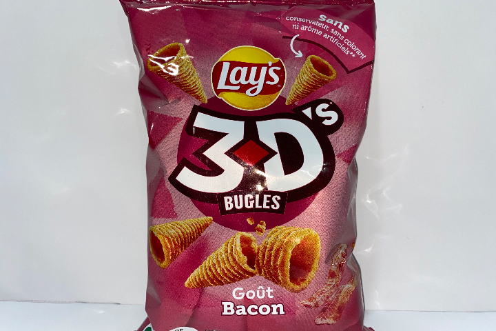 Lay’s 3•D’s goût bacon