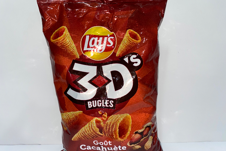 Lay’s 3•D’s goût cacahouète 