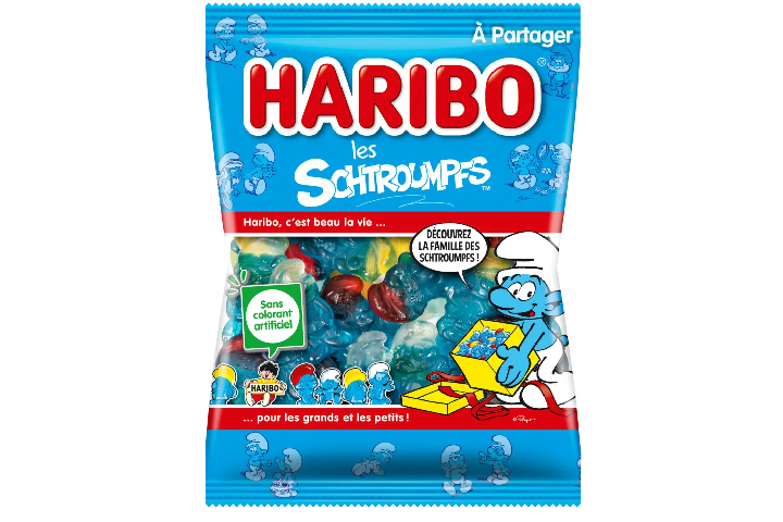 Haribo - Bonbon Schtroumpfs
