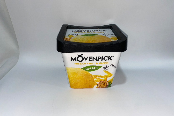 Movenpick passion fruit & mango 900.ml
