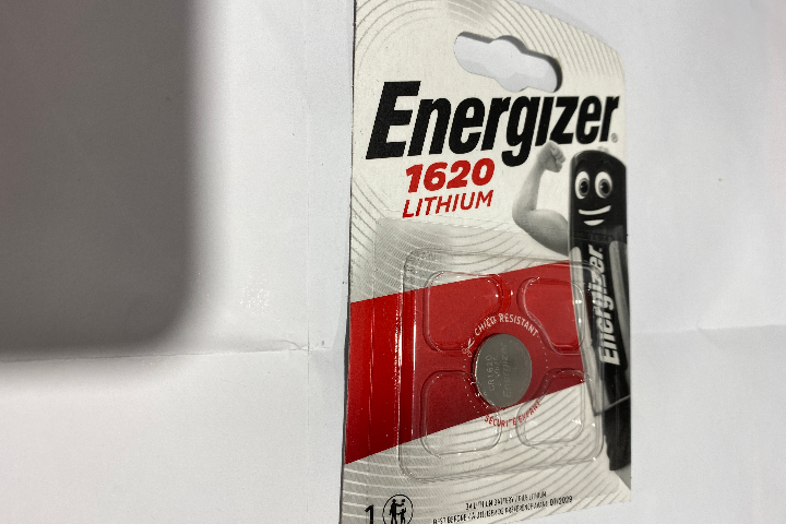 Piles energizer 1620