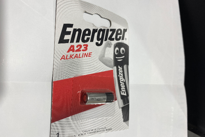 Piles energizer A23
