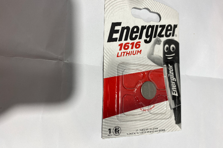 Piles energizer 1616