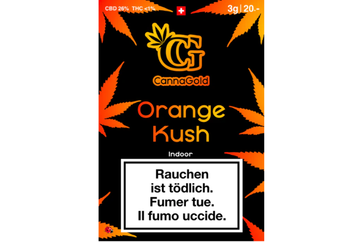 CANNAGOLD ORANGE KUSH - 3g