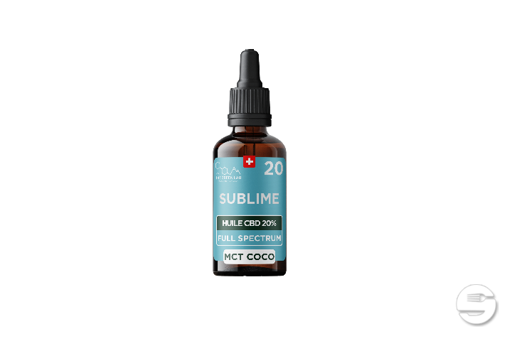 [THE GREEN LAB] Huile MCT Full Spectrum THC<1% CBD<20% - 30ml