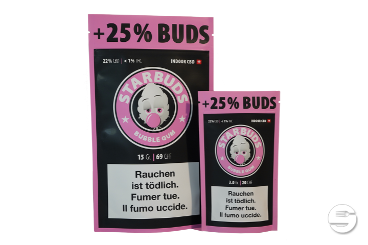 STARBUDS CBD - Bubble Gum - 15g