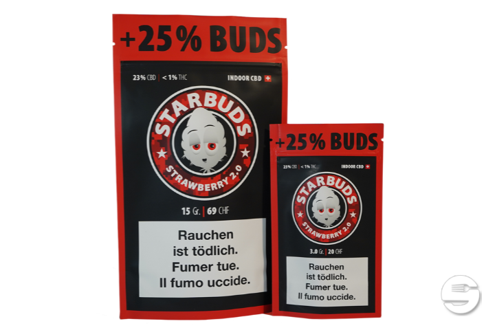 STARBUDS CBD - Strawberry 2.0 - 3g