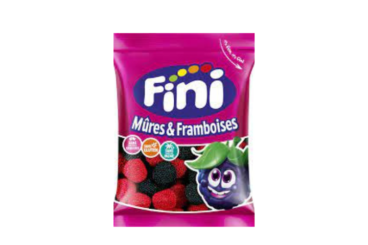 4B Sachet Fini Mure et Framboise 90gr