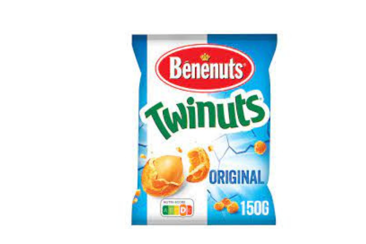Benenuts Twinuts goût salé 150gr