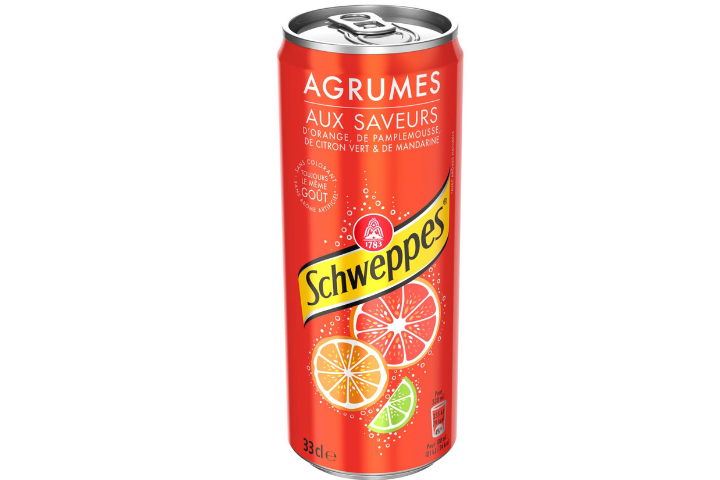 18C. Schweppes Agrumes 33cl