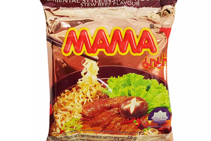 Mama noodles beef 60 gr