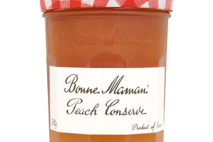 Bonne maman jar of jam Péches 370 gr