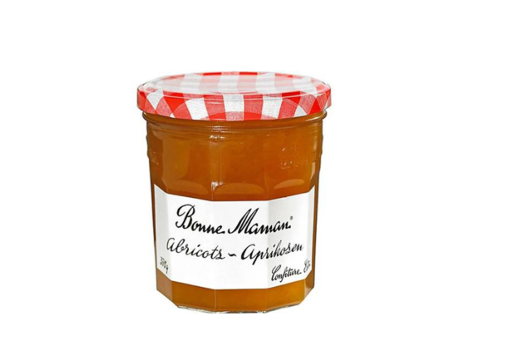 Bonne maman jar of abricots