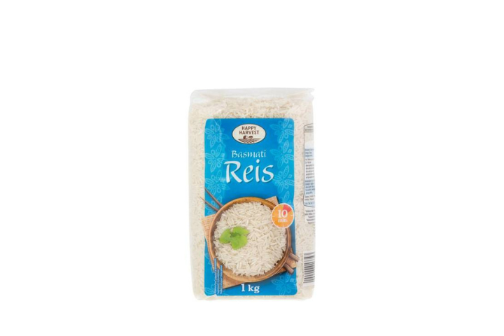 Happy harvest basmati reis 1kg