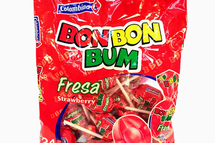 Strawberry lollipop 2 piè