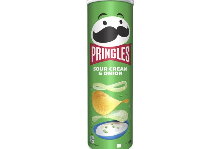 Pringles sour cream & onion 165 gr