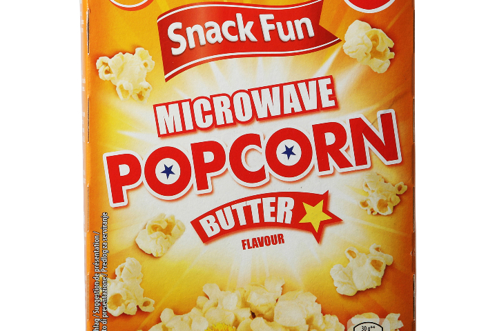Snack fun mikrowellen popcorn - 250g