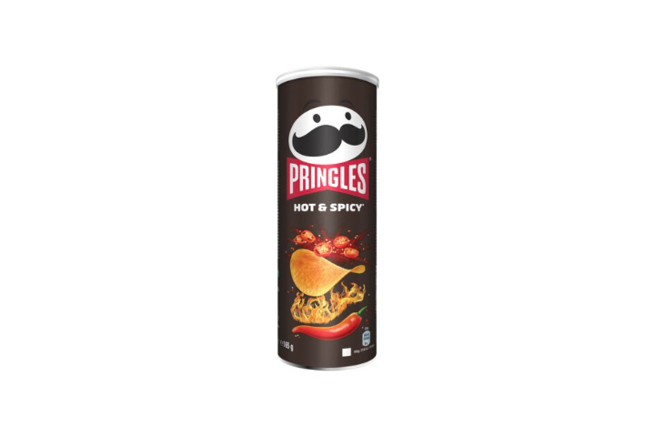Pringles hot & spicy 165 gr