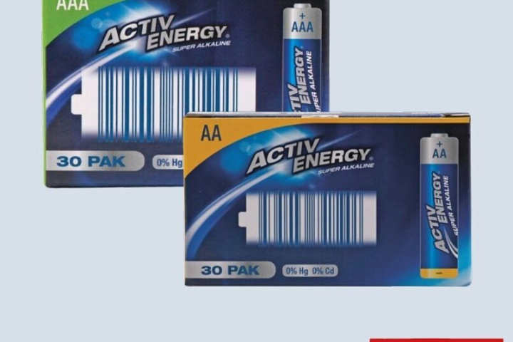 ACTIV ENERGY Piles, AA - 8 piè