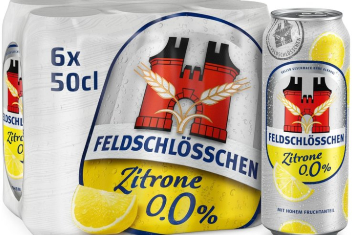 Feldschlosschen citron sans alcool  6X 50 cl