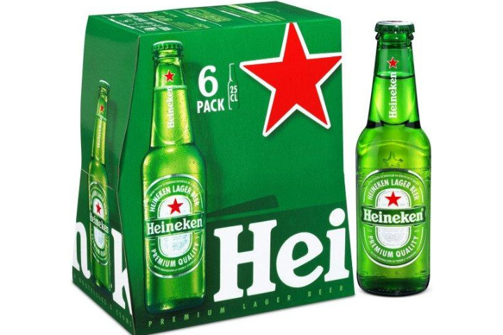 Heineken 6X 25 cl