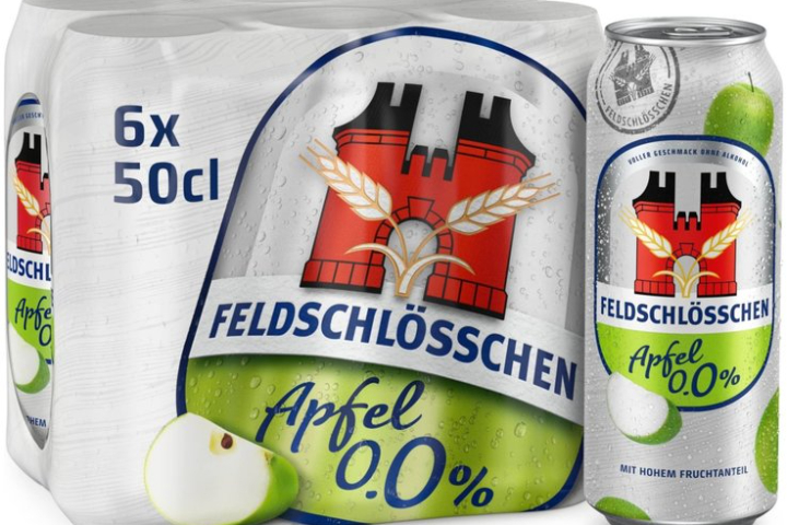 Feldschlosschen pomme sans alccol 6X 50 cl