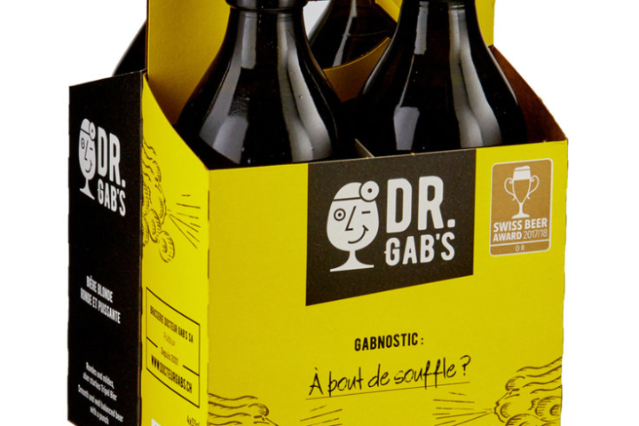 Dr Gab's jaune 4X 33 cl