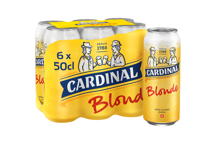 Cardinal blonde 6X 50 cl