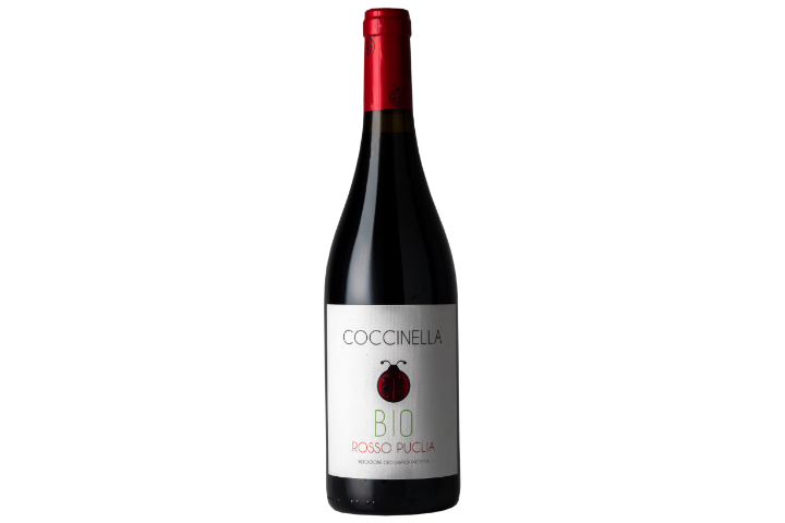 Coccinella Bio Rosso Puglia 75cl {R}