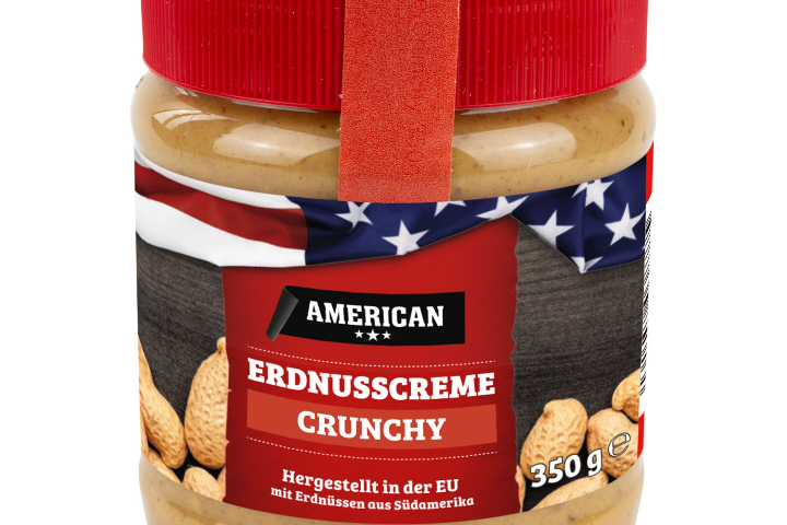 American-peanut-crunchy 350g